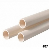 Tubo De 1/2 Electricidad 3 Metros Blanco
