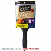 Brocha 4 Pulgadas mango plastico marca Zasc