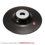 Soporte de Goma para Disco de Lija en Esmeril